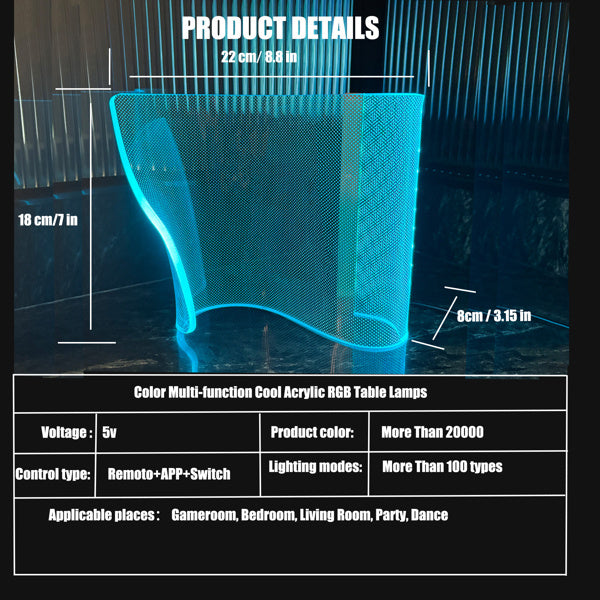 Curved RGB Mood Lamp